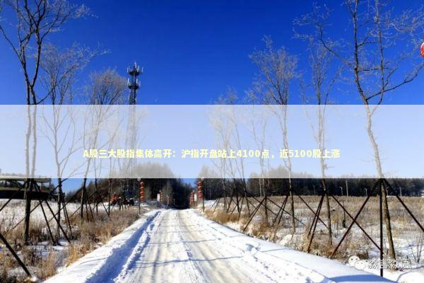 A股三大股指集体高开：沪指开盘站上4100点，近5100股上涨 新闻