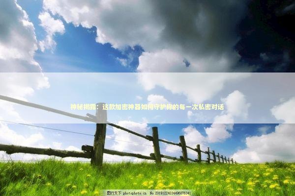 神秘揭露：这款加密神器如何守护你的每一次私密对话 新闻